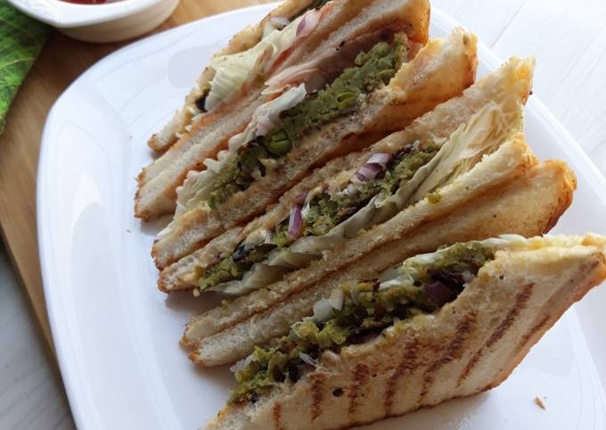 Recipe of Jamie Oliver Iceberg Lettuce Falafel Sandwich