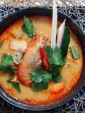 🧑🏽‍🍳🧑🏼‍🍳 Tom Yum Goong Recipe •Creamy Tom Yum Soup • Tom Yum Nam Kon |ThaiChef Food