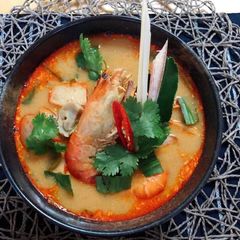 🧑🏽🍳🧑🏼🍳 Tom Yum Goong Recipe •Creamy Tom Yum Soup • Tom Yum Nam Kon |ThaiChef Food A picture of 🧑🏽🍳🧑🏼🍳 Tom Yum Goong Recipe •Creamy Tom Yum Soup • Tom Yum Nam Kon |ThaiChef Food.