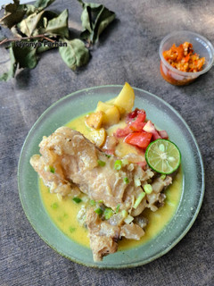 Foto resep Soto Kikil Kaki Sapi Kuah Susu