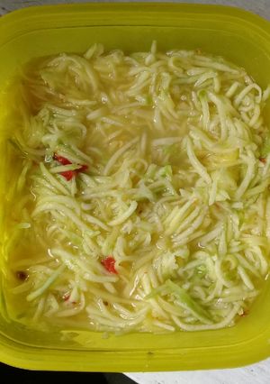 Foto resep Manisan mangga muda serut