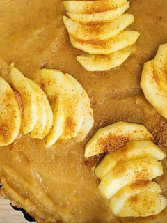 Foto de Tarte de Maçã com puré de Maçã