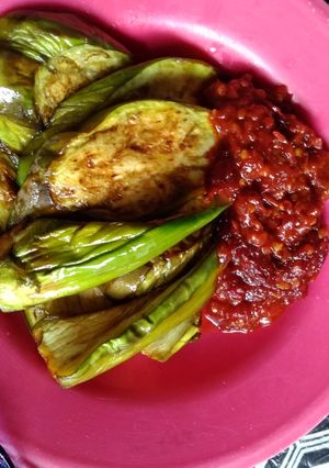 Foto resep #BikinRamadhanBerkesan #12 sambal terong
