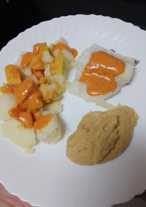 Una foto de Sancocho de Bacalao