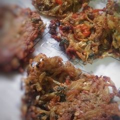 Kachalo ke pakora (Panjabi style pakorey) A picture of Kachalo ke pakora (Panjabi style pakorey).