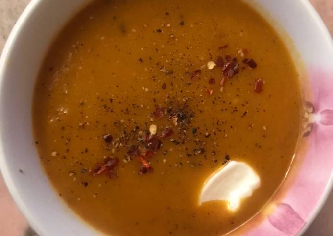 Recipe of Andrew Copley Butternut squash soup