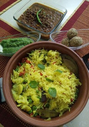 A picture of Mint pulav.