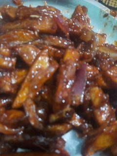 चिली पोटैटो (Chilli potato recipe in Hindi) रेसिपी मुख्य फोटो
