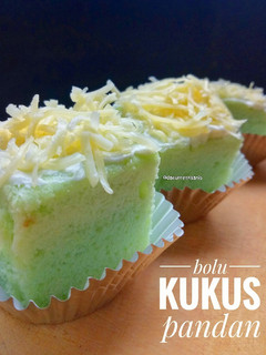 Foto resep Bolu kukus pandan