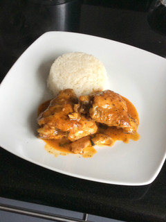 Una foto de Pollo al Huacatay