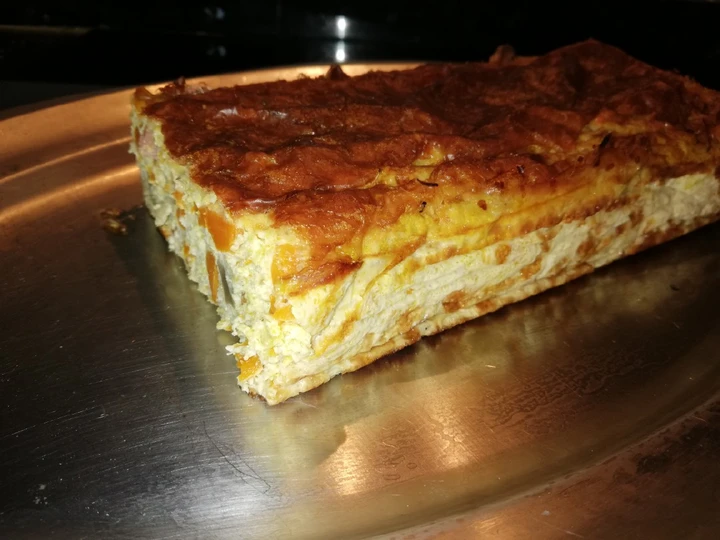 Receta Pastel de verduras sin harinas  que Muy delicioso