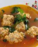 Albóndigas de camarones