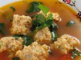 Albóndigas de camarones