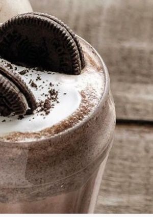 Una foto de Malteada cookies and cream 