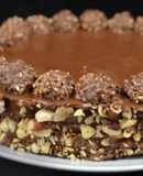 Pastel Ferrero Rocher 