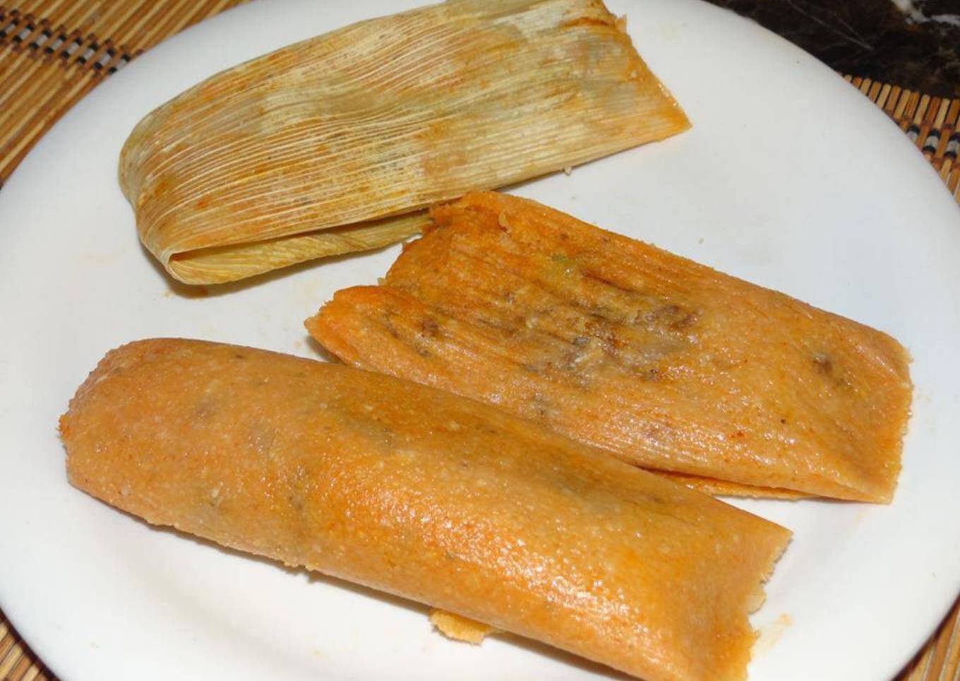 Tamales Mexicanos de puerco