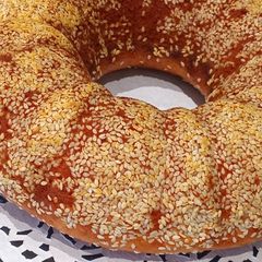A picture of Sesame Cake.