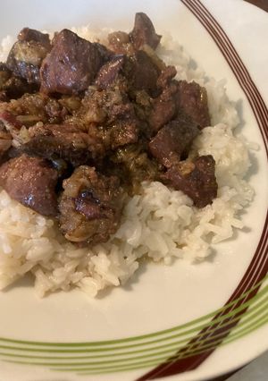 Resztelt máj recept fotója