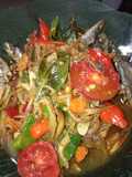 Ikan asin pedas manja