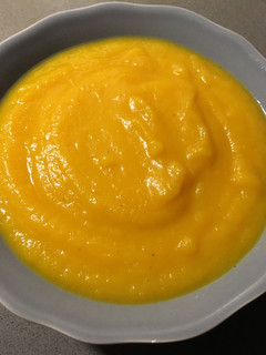 Una foto de Crema de calabaza