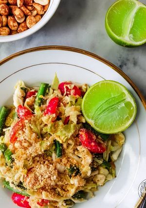 A picture of Faux Som Tam.
