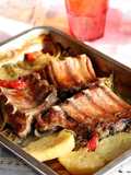 Costillas asadas