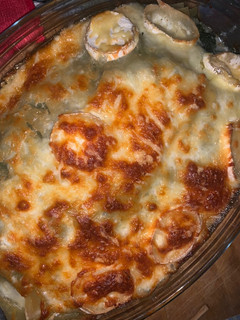 Una foto de Lasaña de espinacas y queso de Cabra