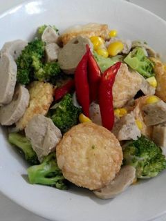 Foto resep Cah Brokoli Bakso Tofu