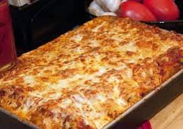 Steps to Prepare Quick The Best lasagna!