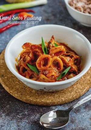 Foto resep Cumi Saos Padang