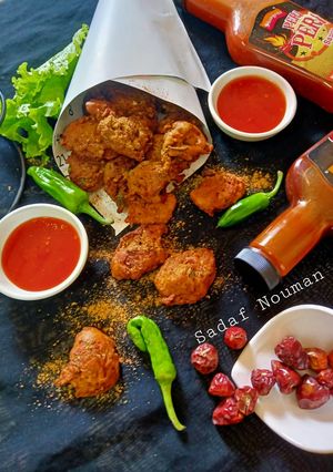 A picture of BBQ pakora.