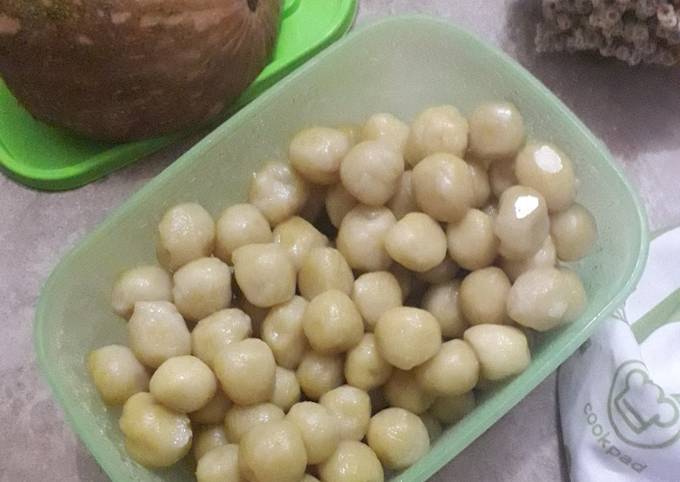 Biji salak labu, bisa jadi frozen food