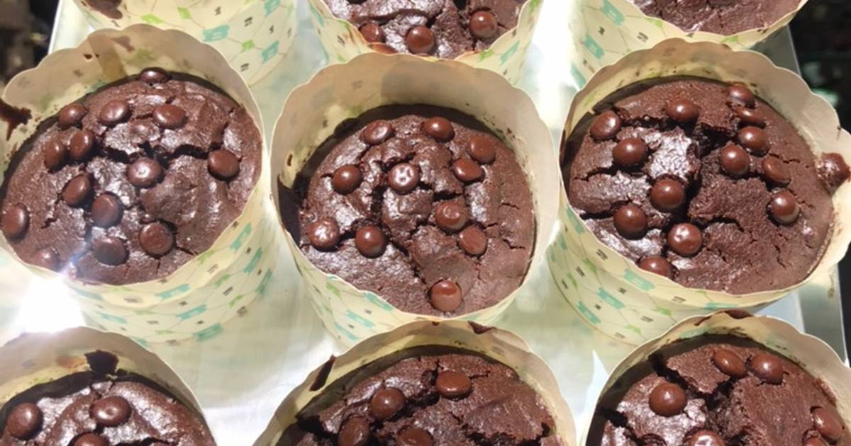 Resep Muffin Coklat Chocochips Ala Breadtalk Oleh Dapur Ulik - Cookpad