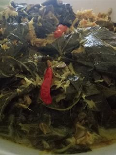 Foto resep Oblok-Oblok Daun Singkong