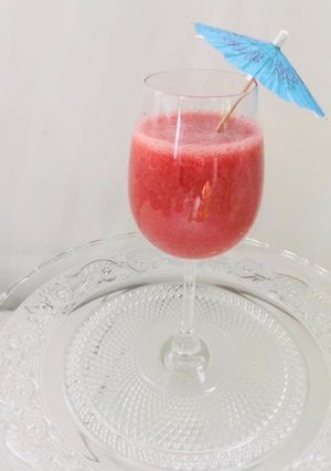 Una foto de Batido de Frambuesa y Granada!
