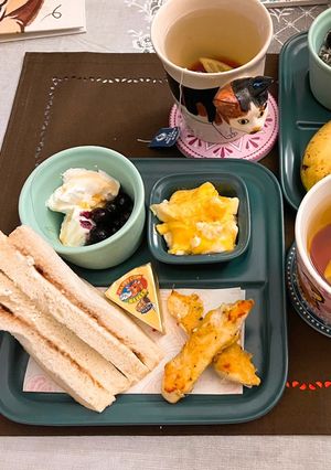劉太太野餐篇❤️希臘優格藍莓三明治❤️ 的食譜成品照片