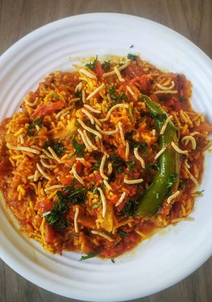 A picture of Sev tamater ki sabji.