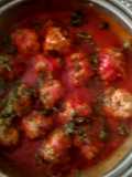 Albóndigas de Res con Salsa