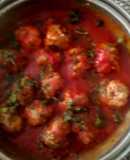 Albóndigas de Res con Salsa