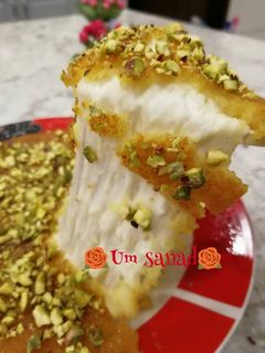 صورة لوصفة كنافة الجبن
