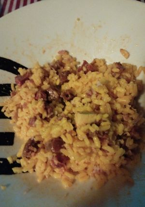 Una foto de Arroz con pollo