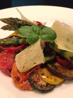 A picture of Vegetable Antipasti Salad #saladcontest.