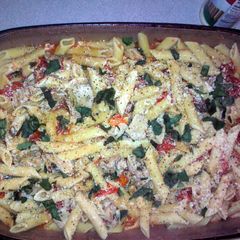 A picture of Brenda's Grilled Chicken Penne Al Fresco.
