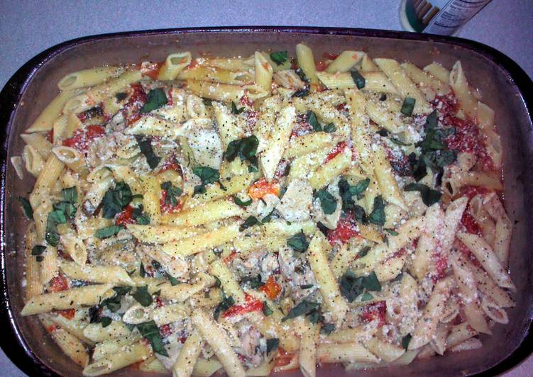 Recipe of Ultimate Brenda&#39;s Grilled Chicken Penne Al Fresco