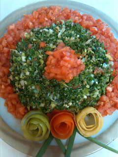 صورة لوصفة تبولة