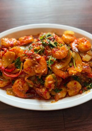 Foto resep Udang asam manis (Thai)