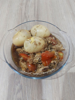 Foto resep Semur Arab (Ayam Suwir & Telur) - MPASI