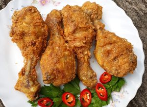 Foto resep 509. Paha Ayam Goreng Telur Krispi #SeninSemangat