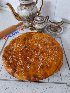 عکسی از دستور نان روغنی با روغن حیوانی