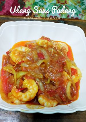 Foto resep 🍤 Udang Saus Padang Simple 🍤